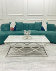 Miami Curved Cinema Boucle Sofa