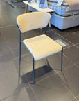 SCAB - Lisa White Chair- Ex Display 1 only