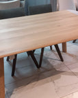 Ex Display - 1.4m Dining Table - White Oak