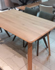 Ex Display - 1.4m Dining Table - White Oak