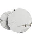 Torelli Zico White Ceramic Coffee Table Set
