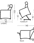 Fama Toscana Powerlift chair