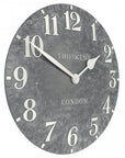 Art Marketing 20" Outdoor Wall Clock Arabic Cement