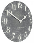 Art Marketing 20" Outdoor Wall Clock Arabic Cement