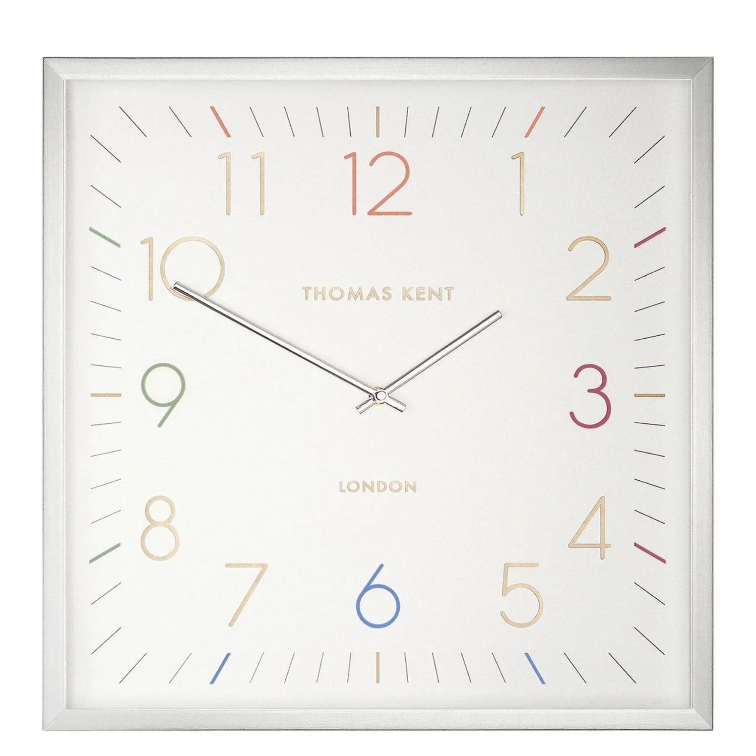 Art Marketing 20" Editor Wall Clock Sterling - Fellini Home Ltd