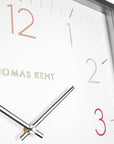 Art Marketing 20" Editor Wall Clock Sterling - Fellini Home Ltd