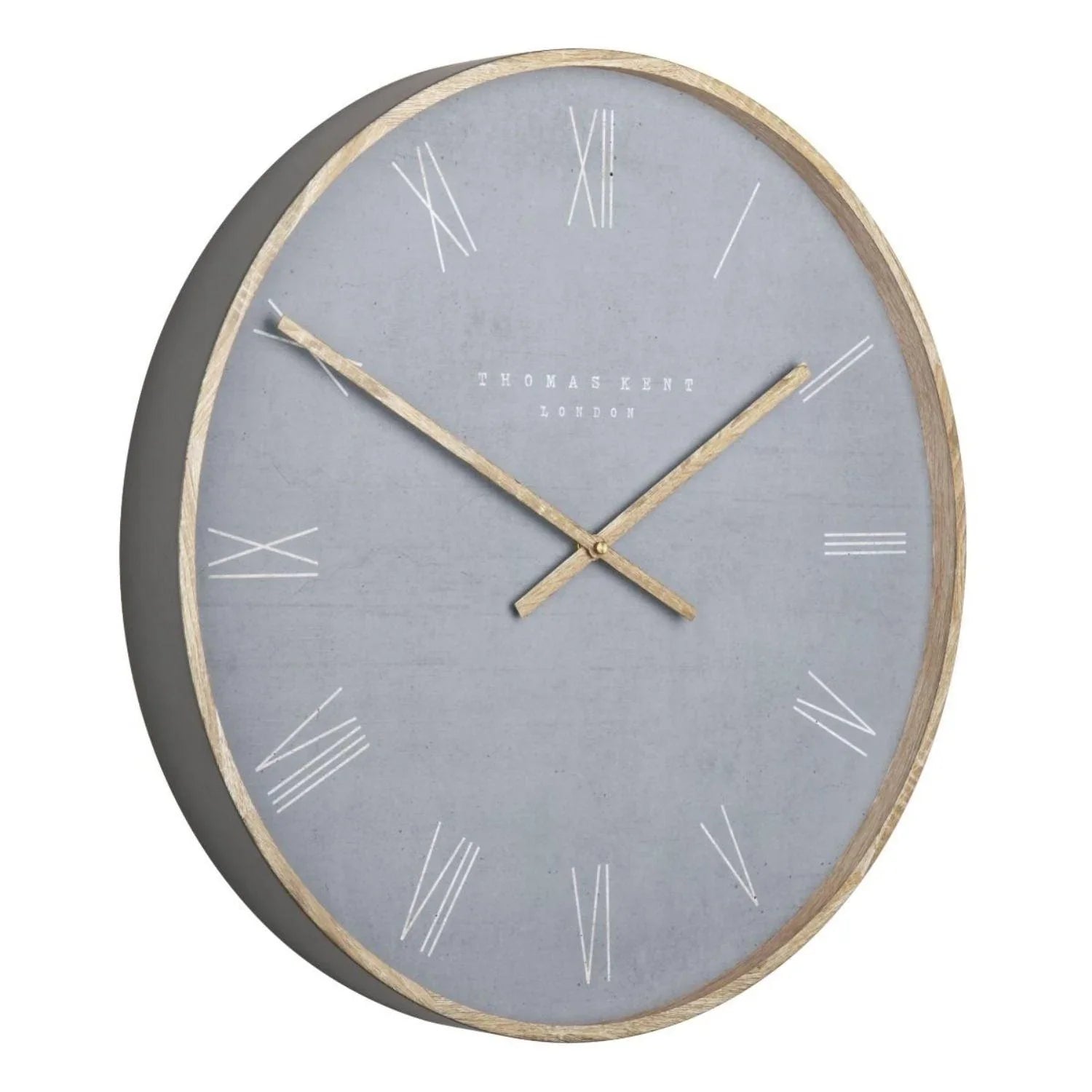 Art Marketing 21" Nordic Wall Clock Cement - Fellini Home Ltd