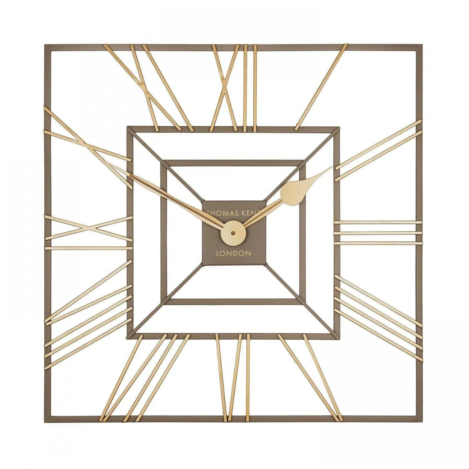 Art Marketing 24" Summer House Wall Clock Square - Fellini Home Ltd