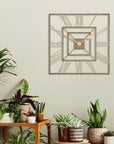 Art Marketing 24" Summer House Wall Clock Square - Fellini Home Ltd
