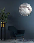 Art Marketing 26" Oyster Grand Clock Glacier - Fellini Home Ltd