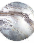 Art Marketing 26" Oyster Grand Clock Glacier - Fellini Home Ltd