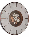 Art Marketing 30" Clocksmith Grand Clock Cog Bronze - Fellini Home Ltd