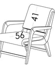 Fama Boomerang Armchair