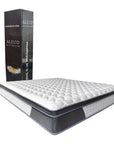 Aluxo Oasis 2000 Pocket Memory Pillow Top Mattress in a box