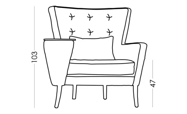 Fama Christie Armchair