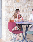 Fama Dorian Tables With Metal Base