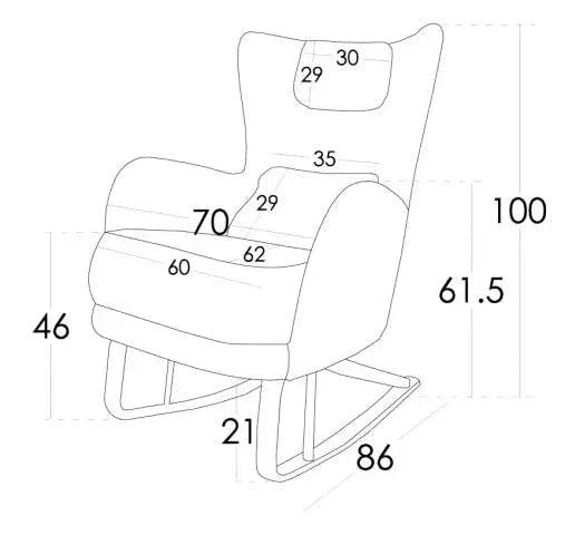 Fama Kylian Armchair - Fellini Home Ltd