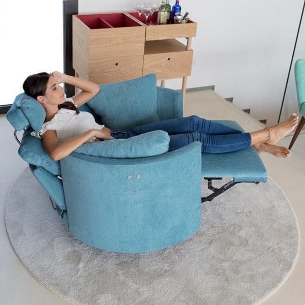 Fama Moonrise Swivel Recliner Chair - Fellini Home Ltd