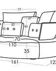 Fama Mycuore Sofa - Fellini Home Ltd