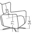 Fama Simone Armchair - Fellini Home Ltd