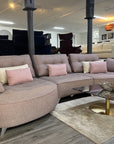 Fama Arianne Love Sofa Fabric Satoru 141 and Nola 72 Ex-Display