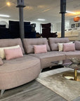 Fama Arianne Love Sofa Fabric Satoru 141 and Nola 72 Ex-Display