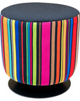 Fellini Home Bespoke Round Swivel Drum Stool