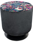 Fellini Home Bespoke Round Swivel Drum Stool