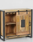 Taylors Creative Living Forge Industrial Furniture Bar Cabinet