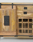 Taylors Creative Living Forge Industrial Furniture Bar Cabinet