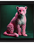 Fellini Home Pink Leapard Coon Frame