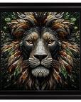 Fellini Home Glass Lion Frame