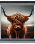 Fellini Home Highland Cow 2 Frame