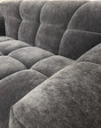Aluxo Harlem Sofa Range in Steel Velvet