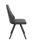 Torelli Azzaro Dark Grey Faux Leather Dining Chair
