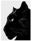 Fellini Home Framed Glass Black Panther Art
