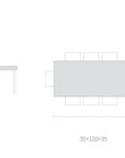 Peressini Tavolo Myles Extending Table - Fellini Home Ltd