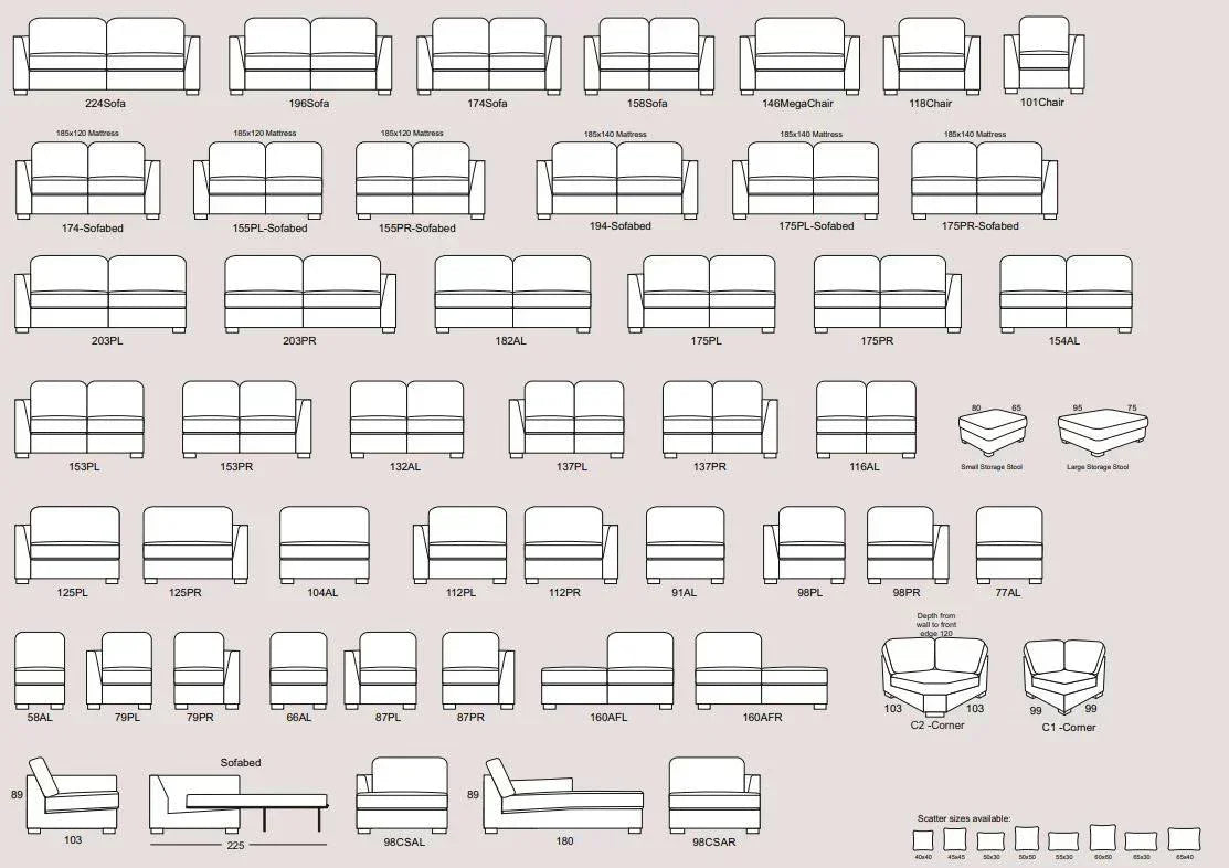 Primavera California Corner Sofa - Fellini Home Ltd