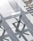 Ivano Antonello Twins Resort Glass Table