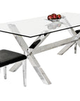 Fellini Home Crossly Rectangular Dining Table