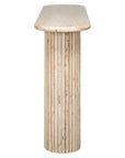 Richmond Interiors Console Table La Cantera Oval 7669 - Fellini Home Ltd
