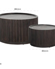 Richmond Interiors Vici Coffee Table Set of 2 - Ex Display 1 Only
