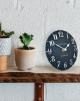 Art Marketing 6" Arabic Mantel Clock Ink