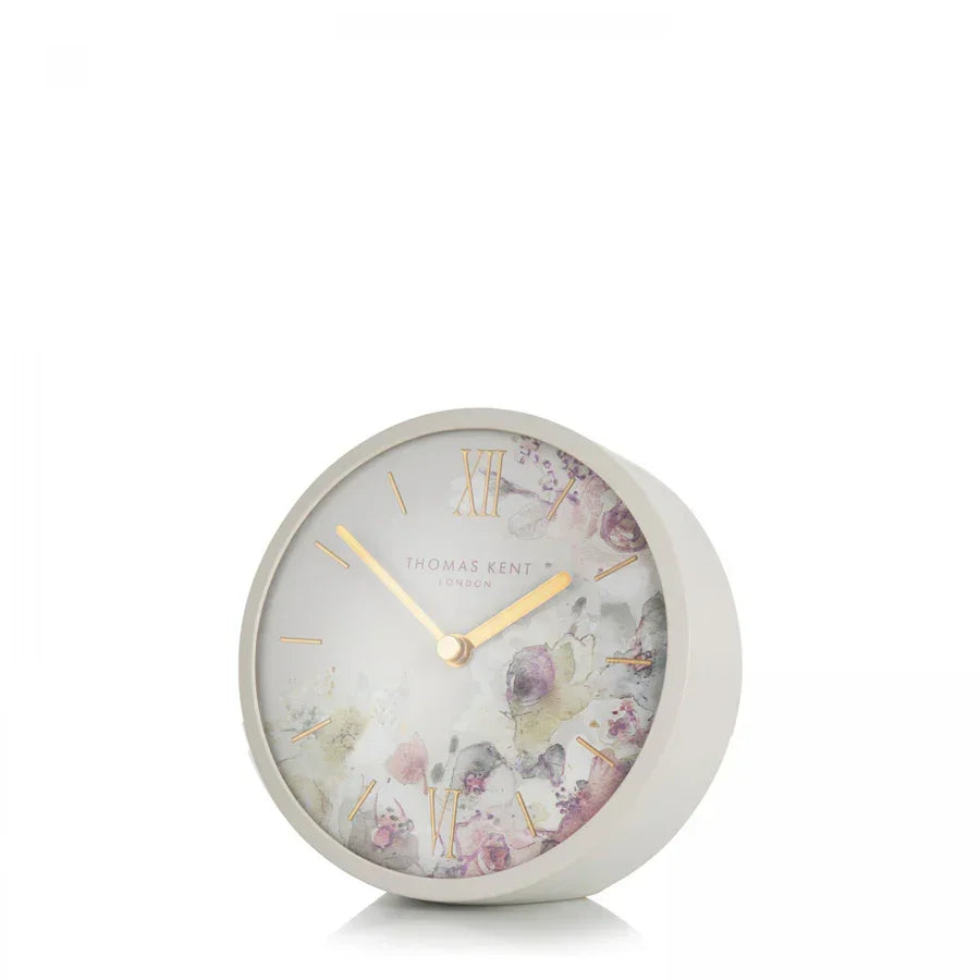 Art Marketing 5"Crofter Mantel Clock Light Grey