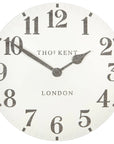 Art Marketing 20" Arabic Wall Clock Limestone