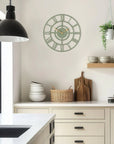 Art Marketing 16" Bright Star Wall Clock Olive