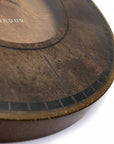 Art Marketing 21" Florentine Wall Clock Leather
