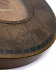 Art Marketing 21" Florentine Wall Clock Leather