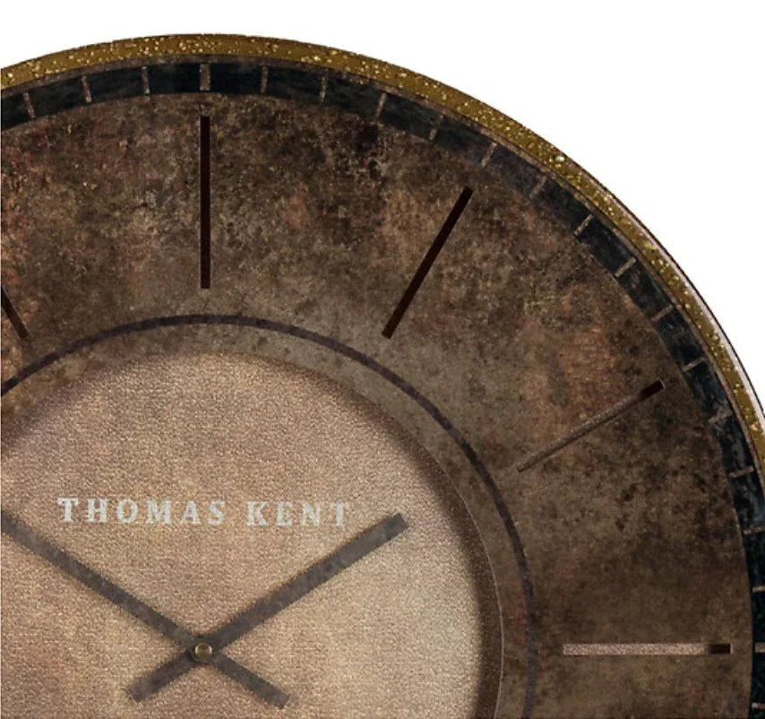Art Marketing 21" Florentine Wall Clock Leather
