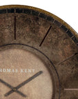 Art Marketing 21" Florentine Wall Clock Leather